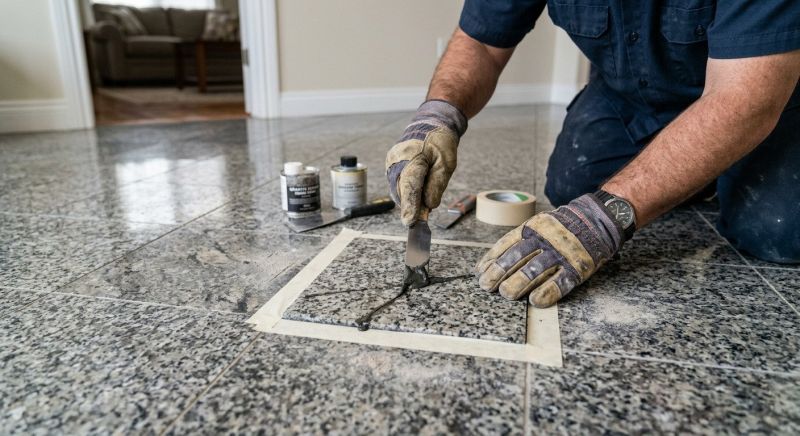 Slate Floor Repair in Olathe, KS